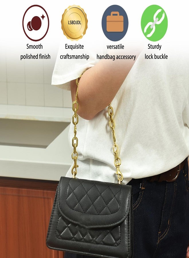 LSBDJDL Cute Cherry Gold Bag Charms Wallet Chain Keychains Purse Accessories For Women (letter) - Image 5